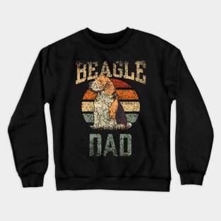 Beagle Dad Dog Puppy Beagles Owner Father Crewneck Sweatshirt